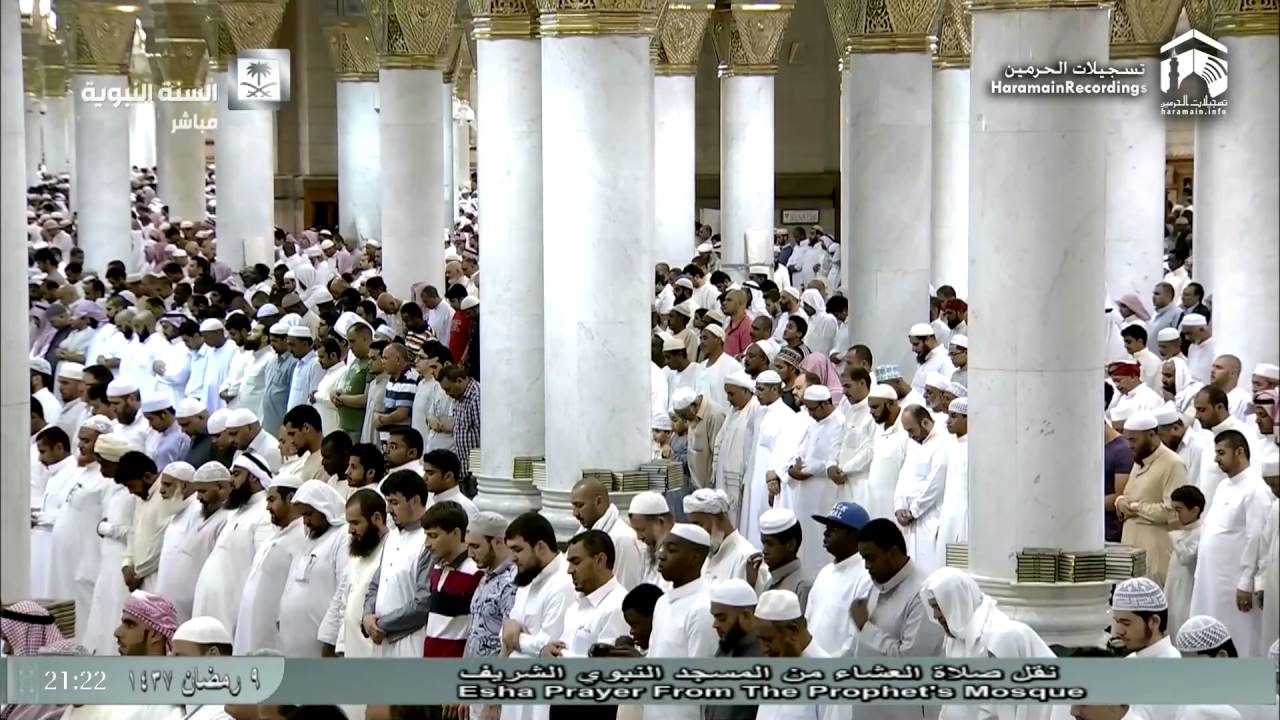 10th Ramadan 1437 Madeenah 'Isha Ale Sheikh