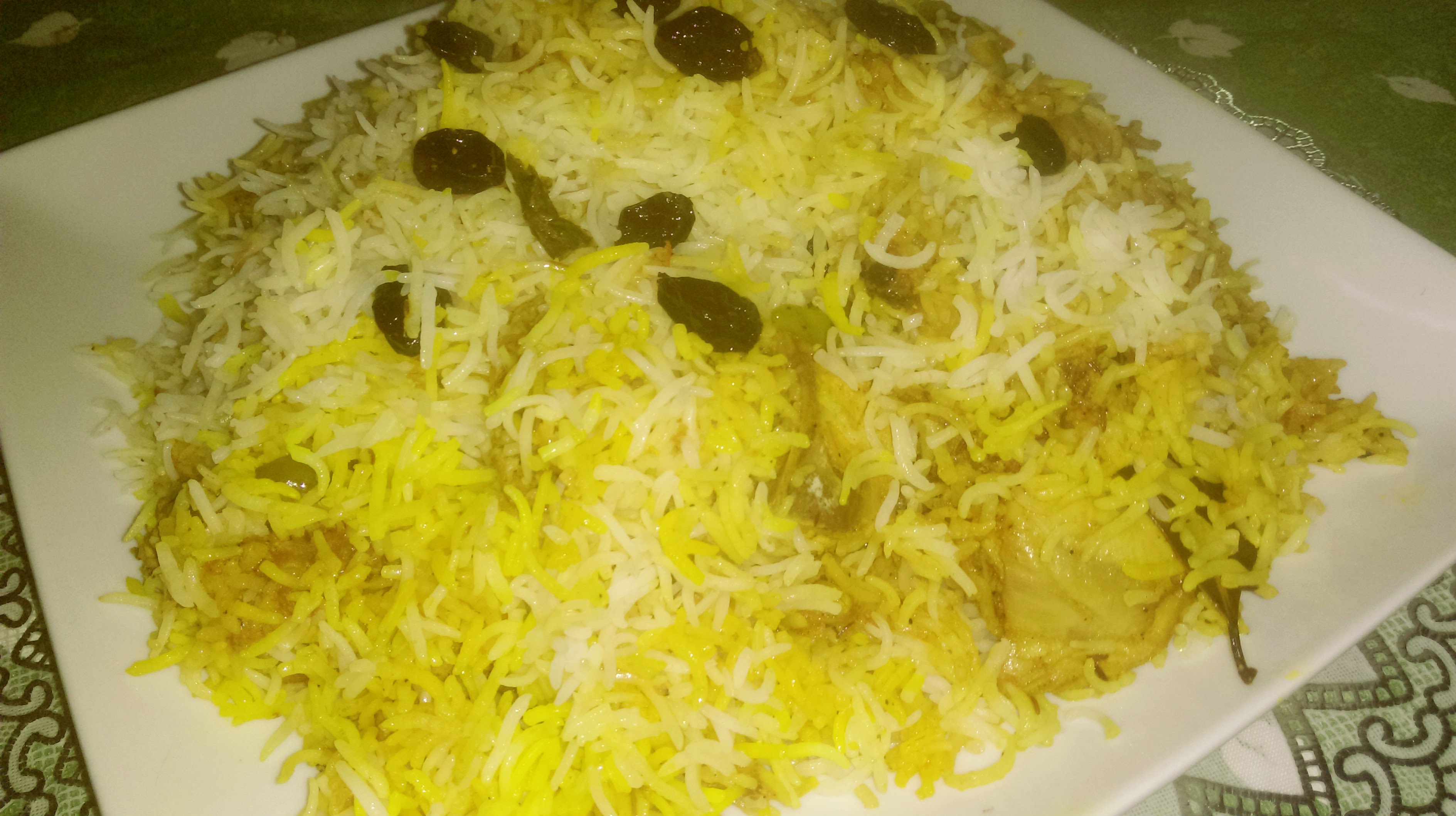 Afghani biryani | Farah's Cooking Diary