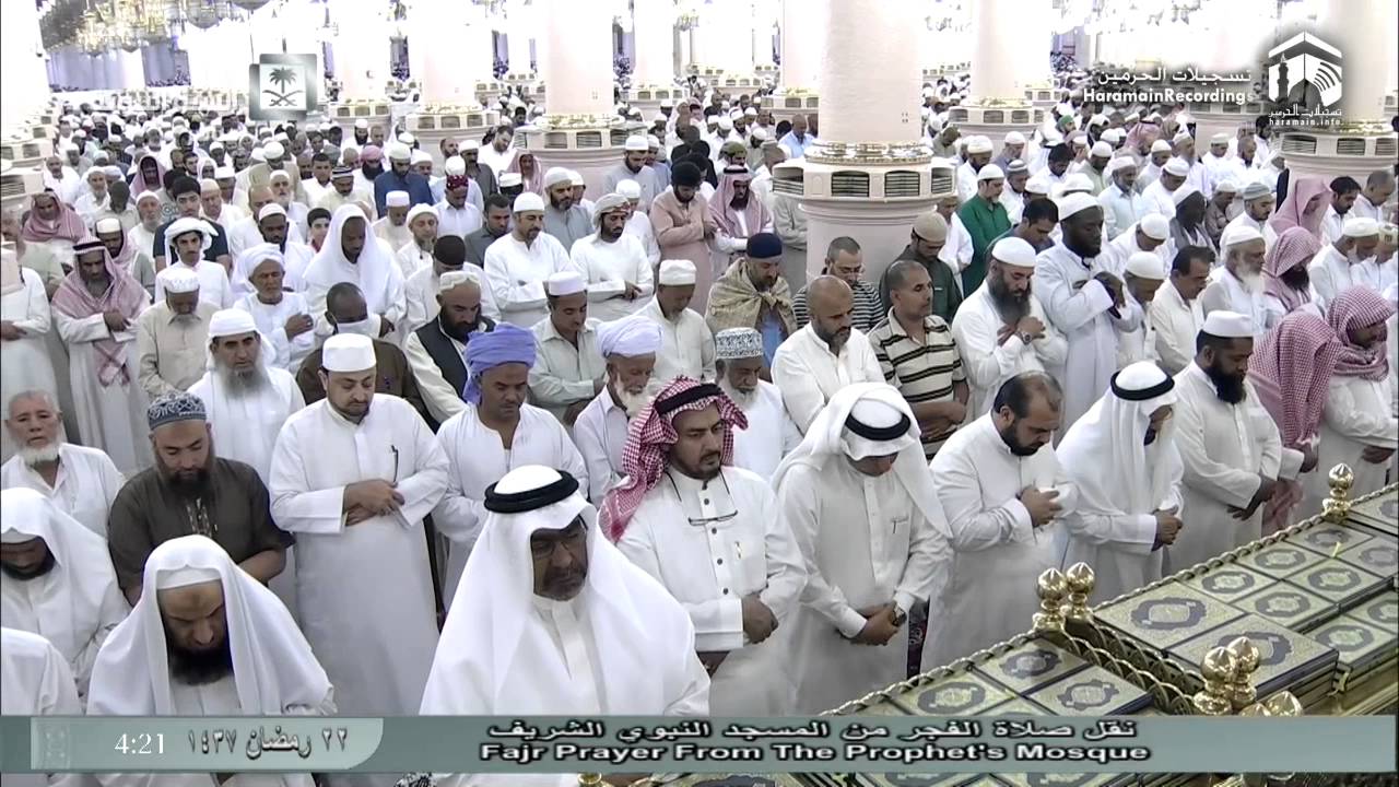 22nd Ramadan 1437 Madeenah Fajr by Sheikh Budayr