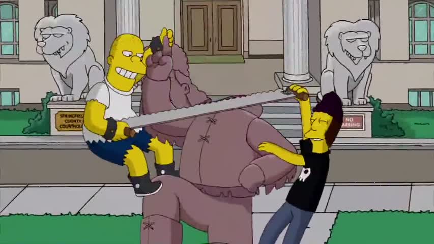 The Simpsons S025 E14 Gorgeous Grampa