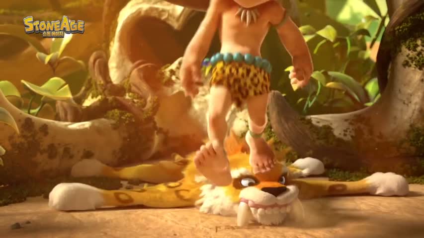 Stone Age Animated Spot- by Supamonks Studio 