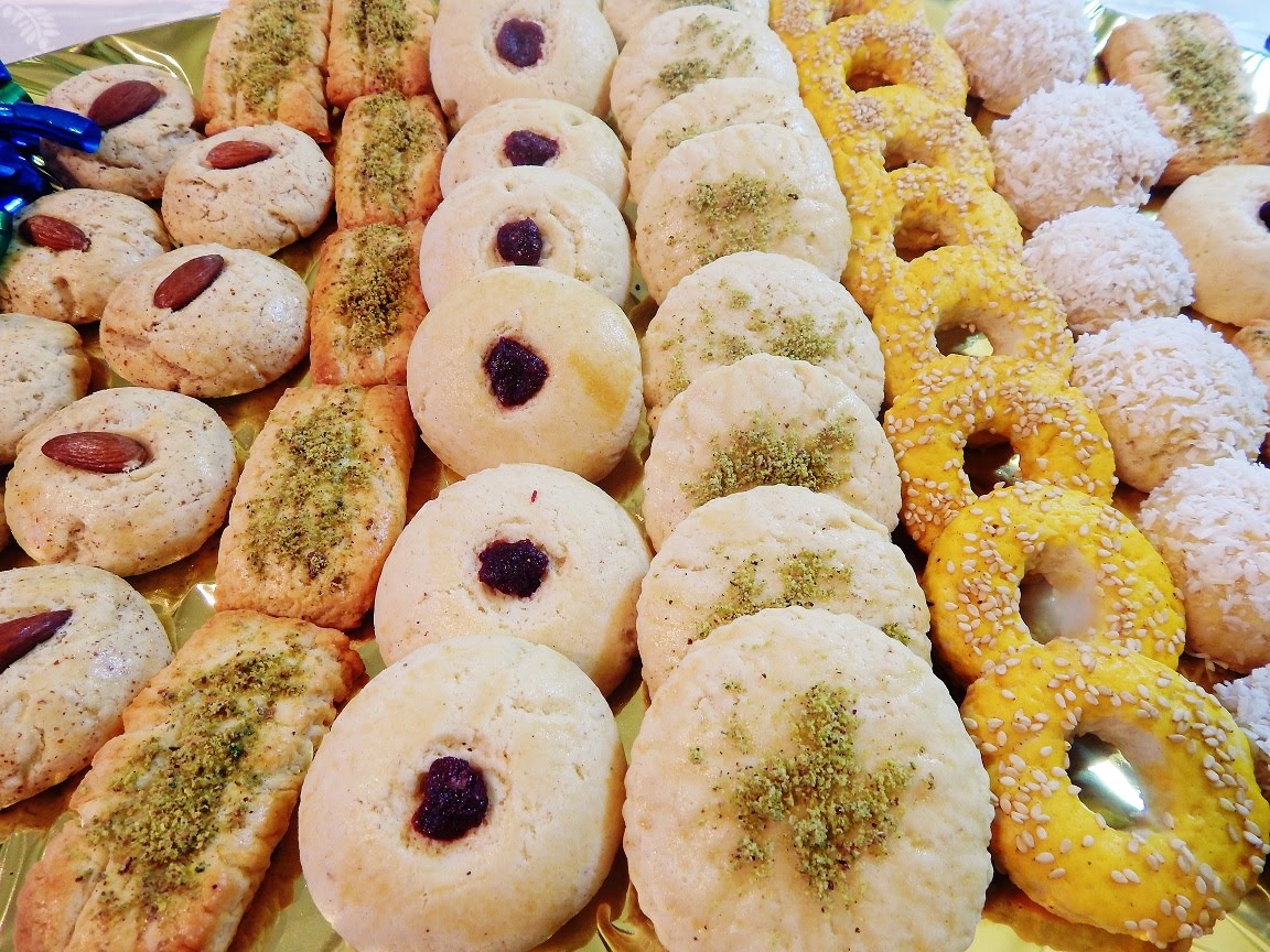 Persian Cookies or Koloocheh