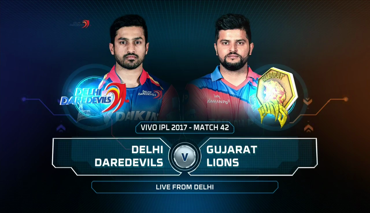 IPL 2017 42nd Match DD vs GL Highlights