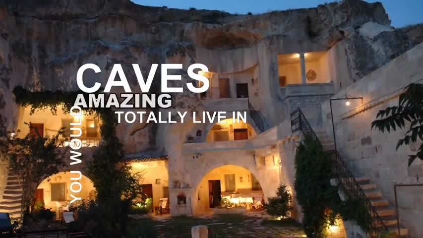 10 AMAZING CAVE Homes You Would Totally LIVE IN