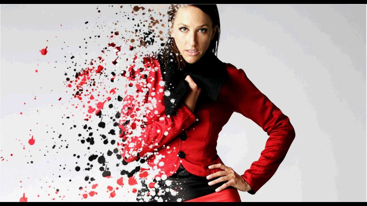 Photoshop Splatter / dispersion photomanipulation Tutorial