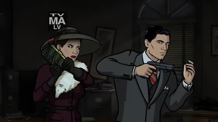  Archer 8 S02 E01 Archer Dreamland: Berenice