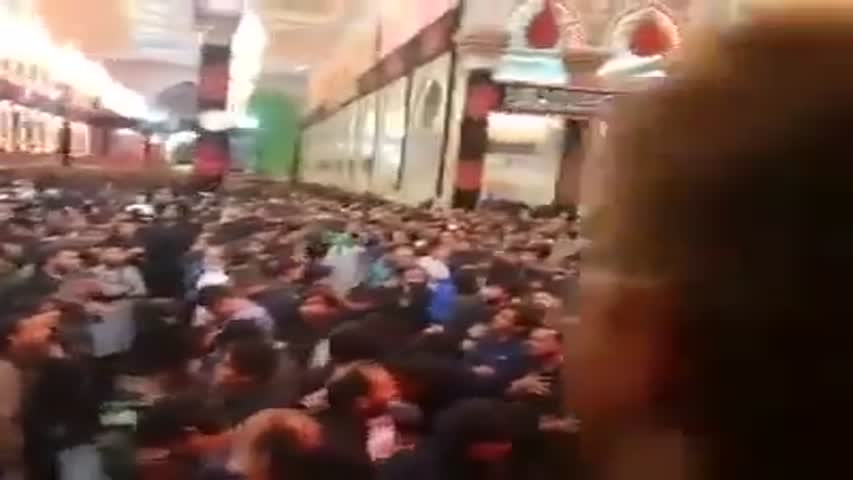 Farhan Ali Waris ! Pyasi Hai Sakina ! In Haram 