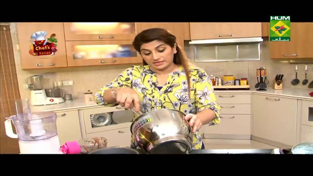 Chef's Fusion Recipe Chocolate Olive Oil Cake by Chef Niha Akber Masala TV