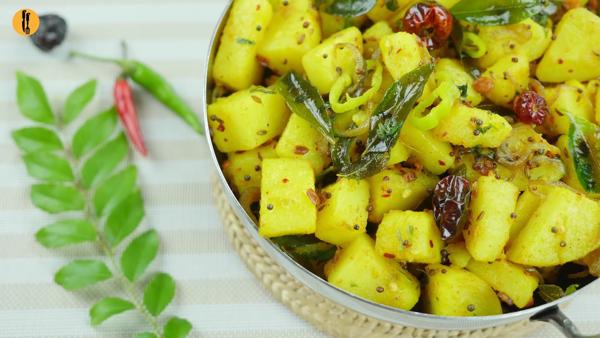 Very Easy Masala Aloo Recipe - Food Fusion
