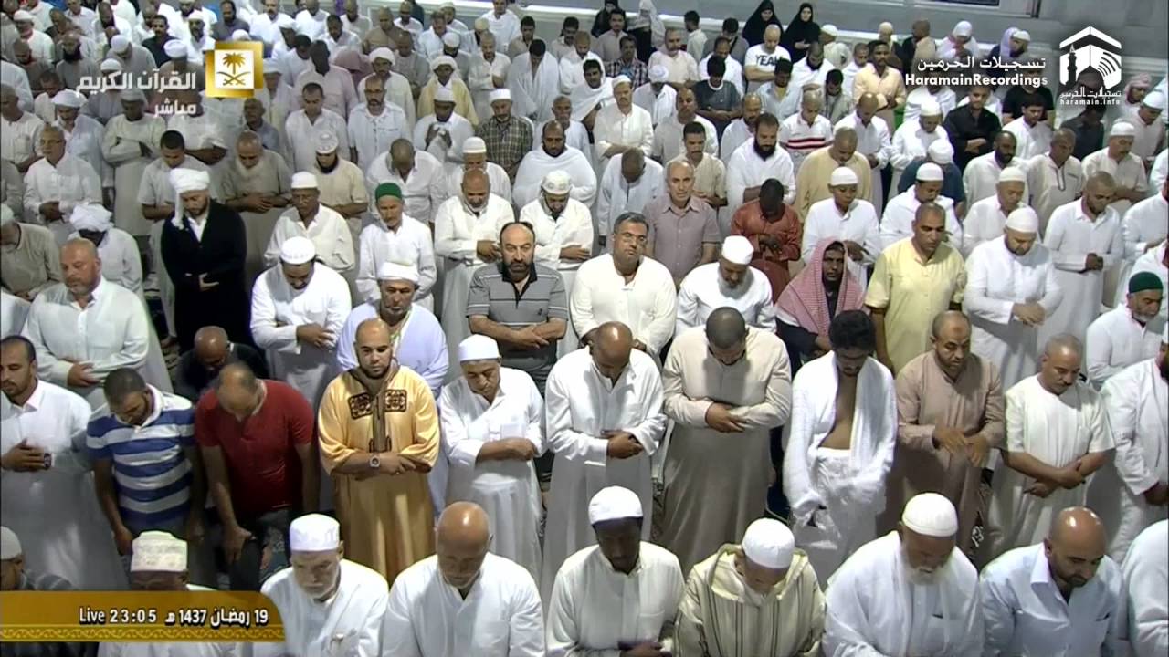 20th Ramadan 1437 Makkah Witr Sheikh Juhany