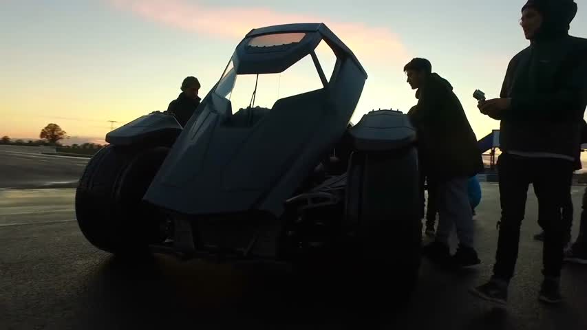 The NEW Team Galag Batmobile - Gumball 3000 2016