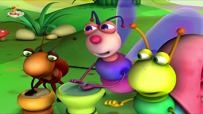 Big Bugs Band - Traditional African Music for Kids | BabyTV