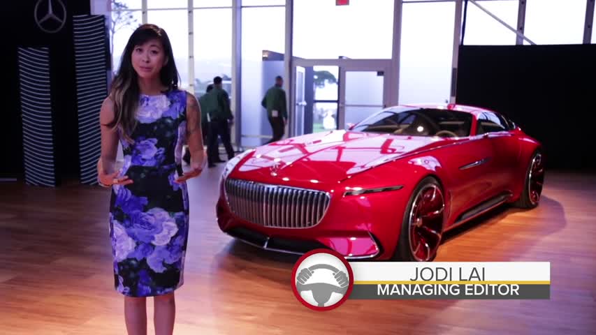Vision Mercedes-Maybach 6 Concept Car First Look - 2016 Monterey Car Week 