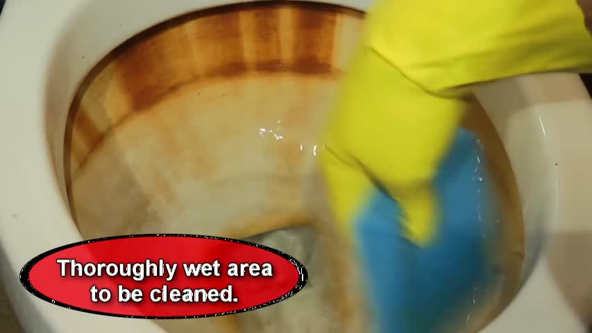 Super Iron Out - How To Clean A (Very) Rusty Toilet 