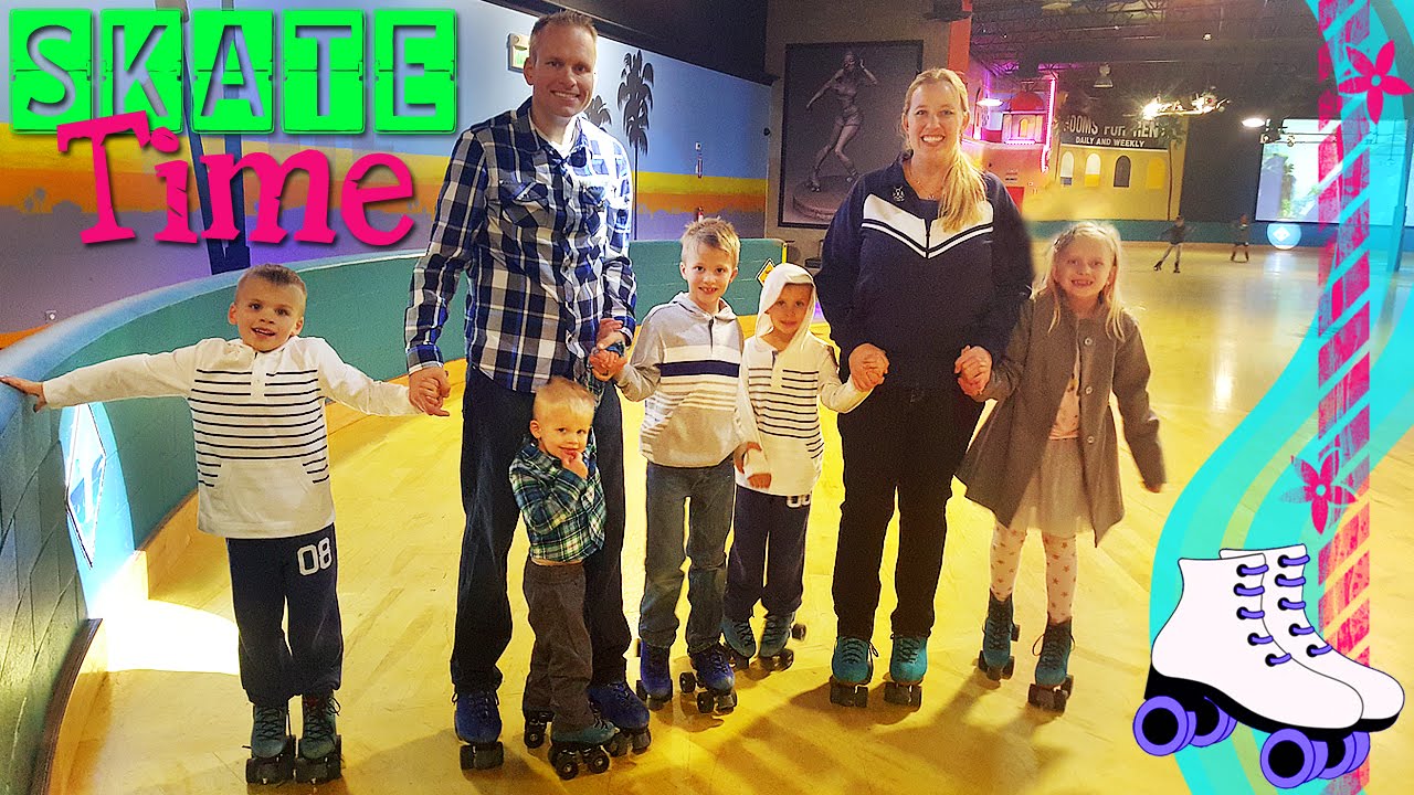 First Time Roller Skating Fun