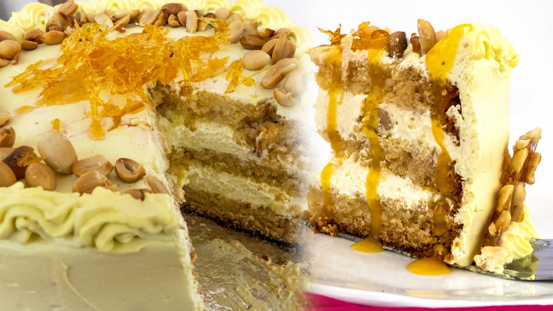 Butterscotch Cake Recipe | Cooker Cake | Eggless Baking Without Oven