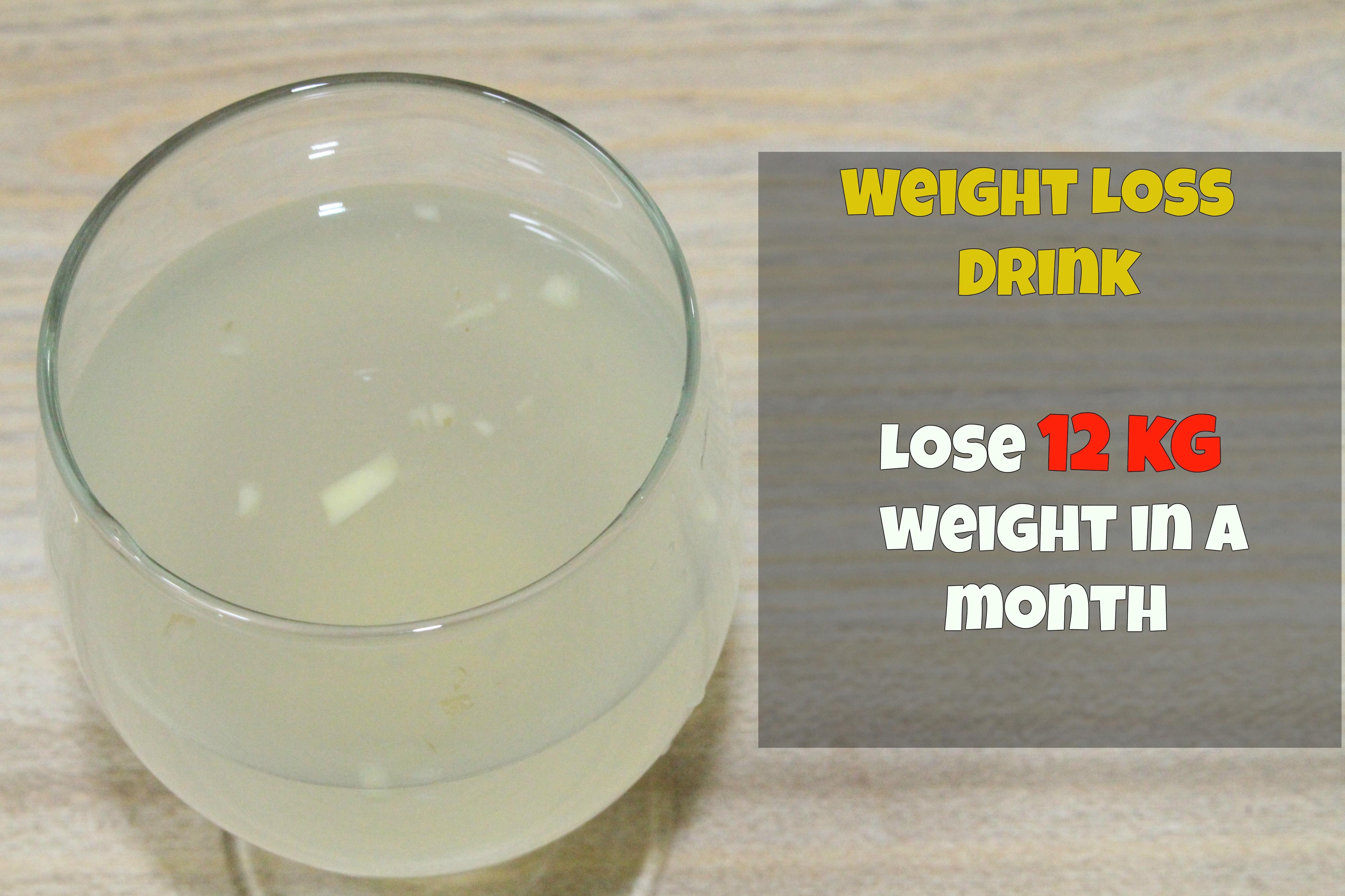 Magical Potion To Lose Weight In One Month - Easy & Effective Fat Cutter Drink