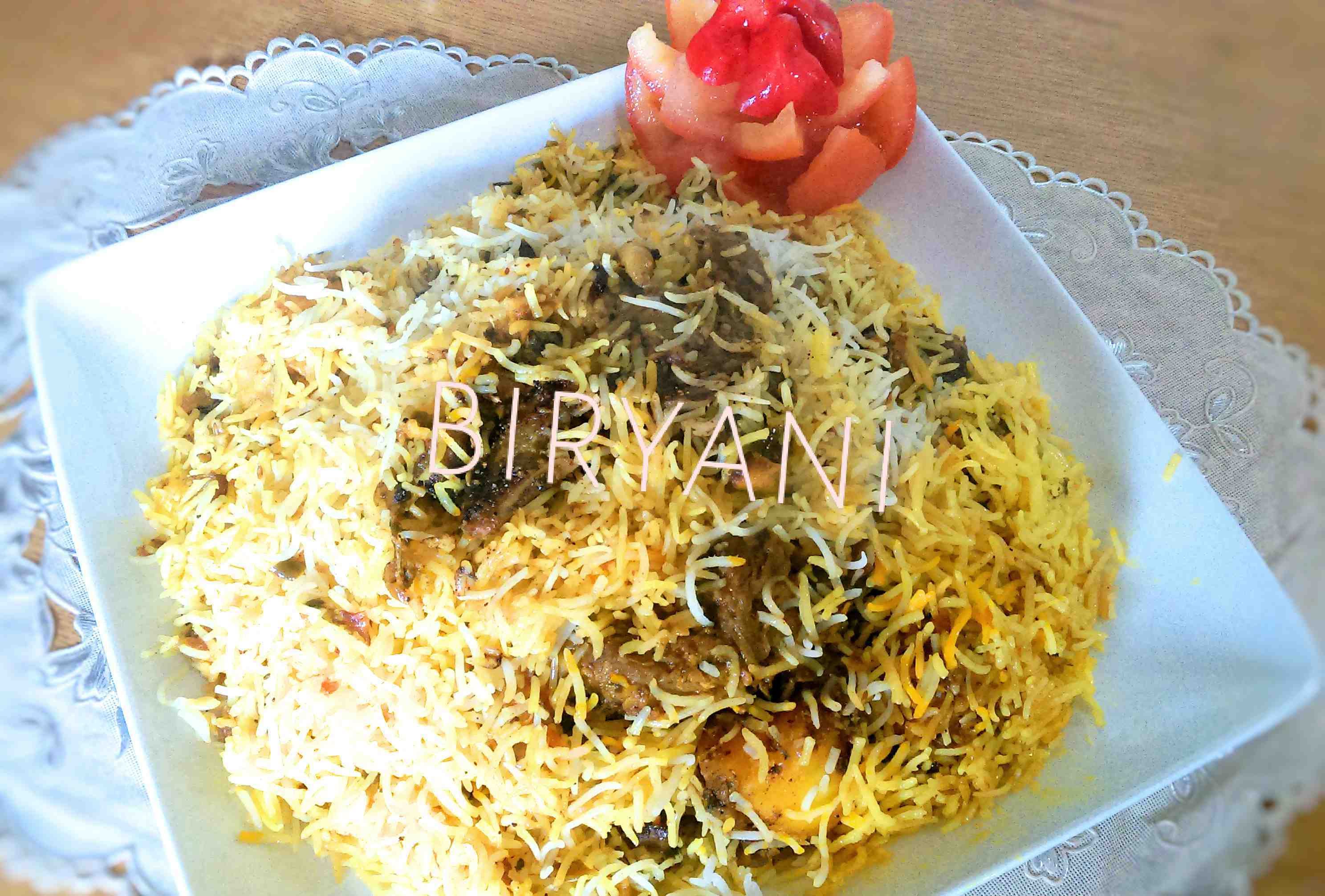 Bohri Biryani - Farah's Cooking Diary