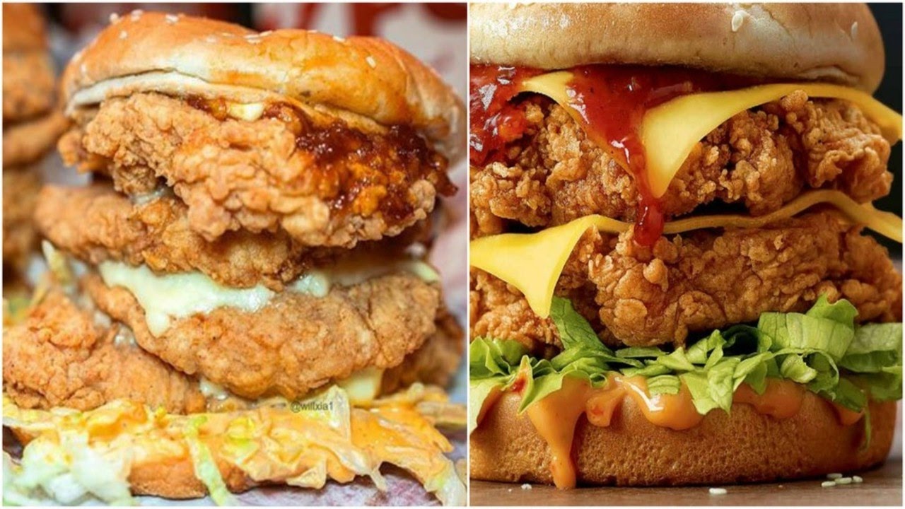 Zinger Burger Recipe By Food In 5 Minutes