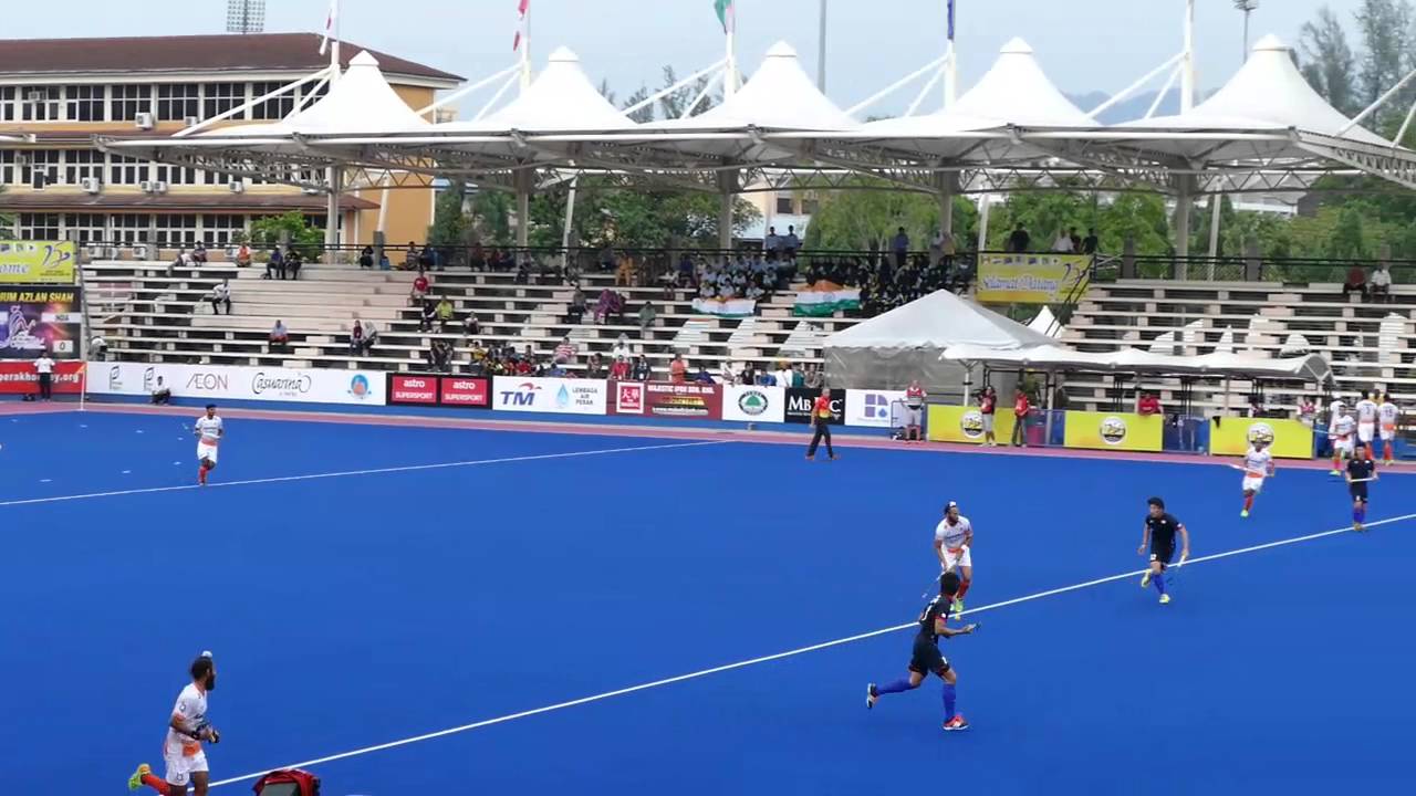 India 2 Japan 1. Mens hockey. Sultan Azlan Shah Cup, Ipoh 2016