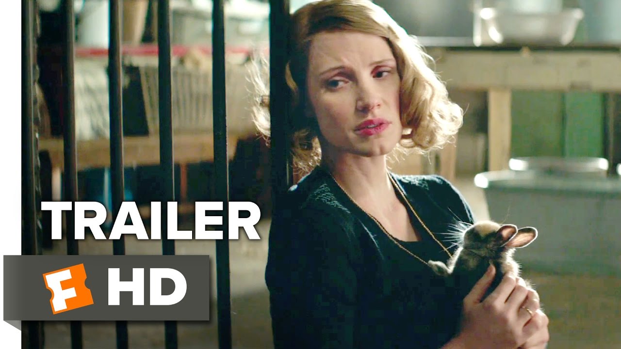 The Zookeeper's Wife Official Trailer 1 (2017) 