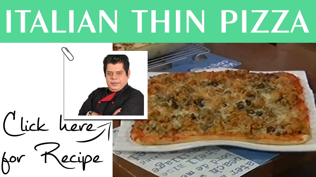 Dawat Recipe Italian Thin Pizza by Chef Gulzar Hussain Masala TV 20 September 2016