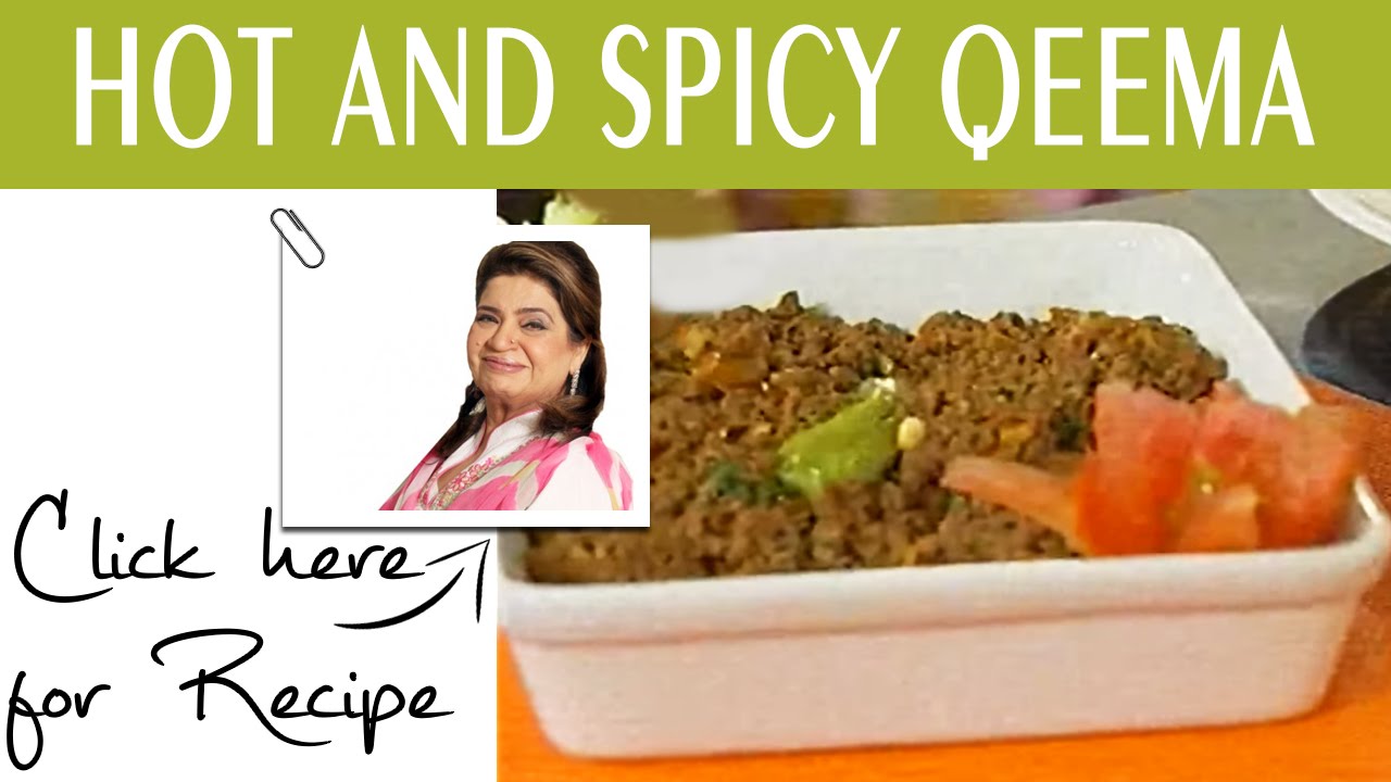 Masala Mornings Recipe Hot and Spicy Qeema by Chef Shireen Anwar Masala TV 4 Aug 2016