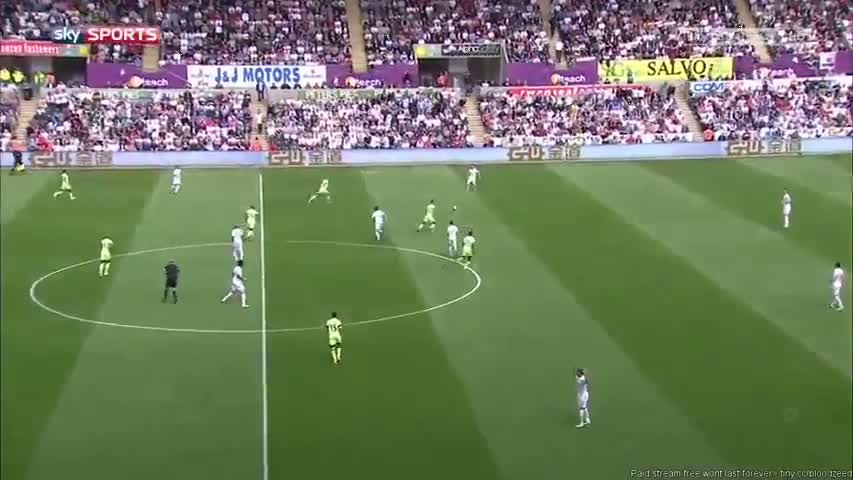  Swansea City 1:1 Manchester City  May 15, 2016 