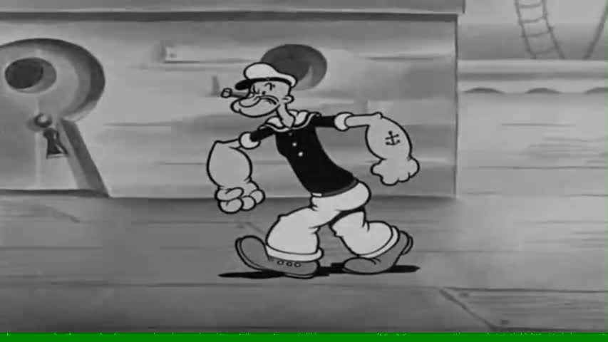 Popeye the Sailor S01 E01 Hits and Missiles