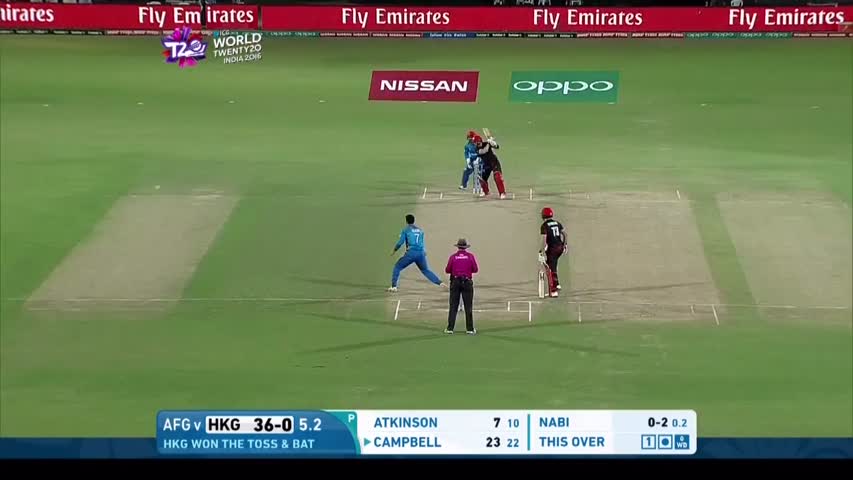 Afghanistan V Hong Kong ICC World Twenty20 Highlights 2016