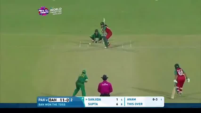 CRICKET HIGHLIGHTS FROM BANGLADESH INNINGS V PAKISTAN ICC WOMENS WT20 2016
