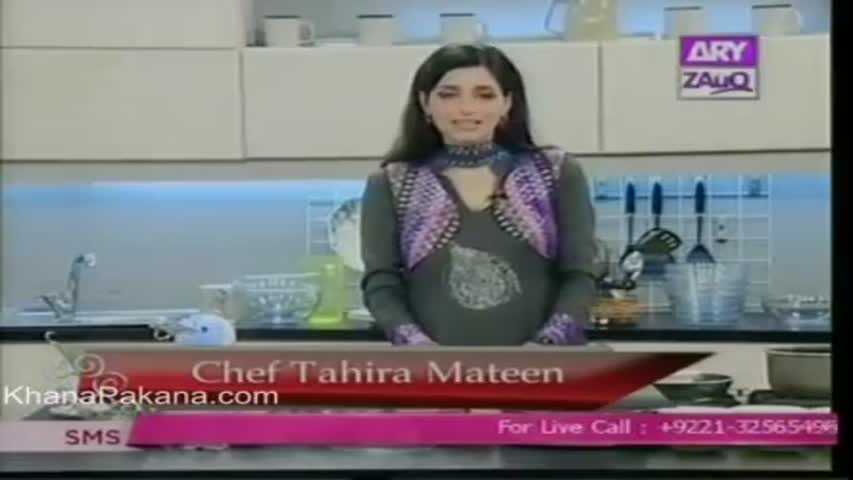 Rainbow Cheese Cake by Chef Tahira Mateen on ARY Zauq Cooking Show
