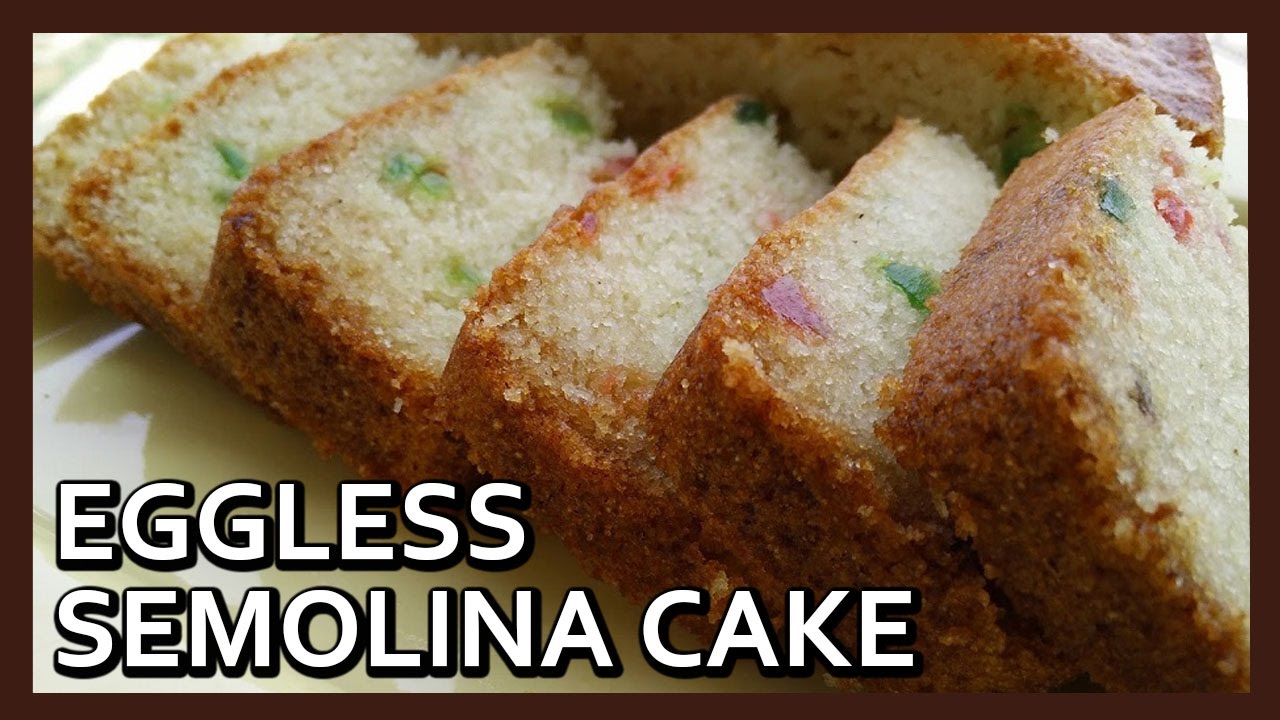 Eggless Semolina Cake Recipe | Airfryer Recipes by Healthy Kadai