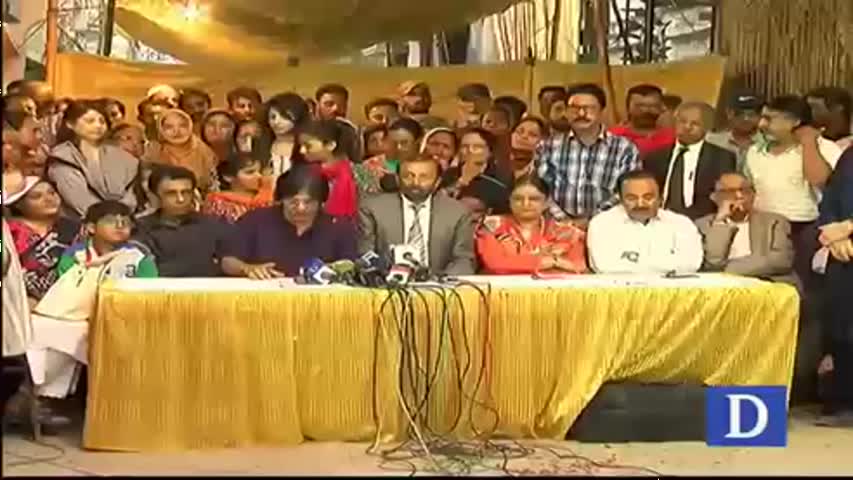 Rauf Siddiqui press conference after releasing form custody