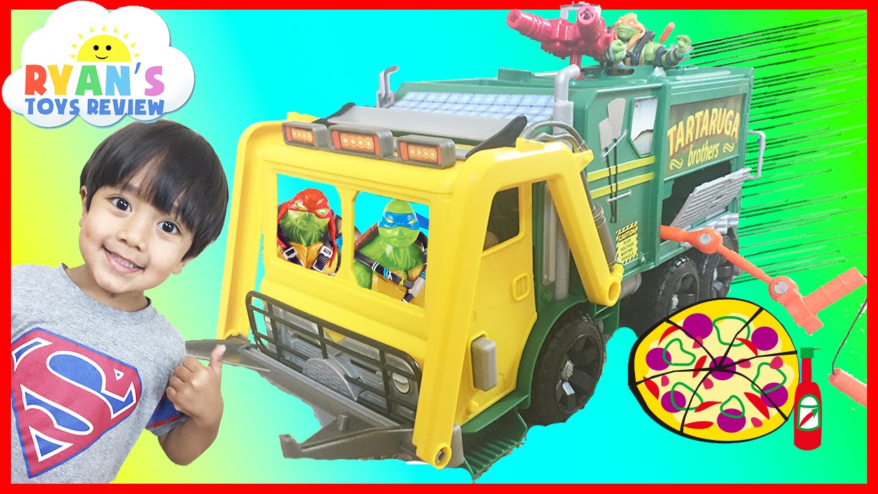 Teenage Mutant Ninja Turtles Pizza War Giant Leonardo Mutation Play Set Play doh Kids Video