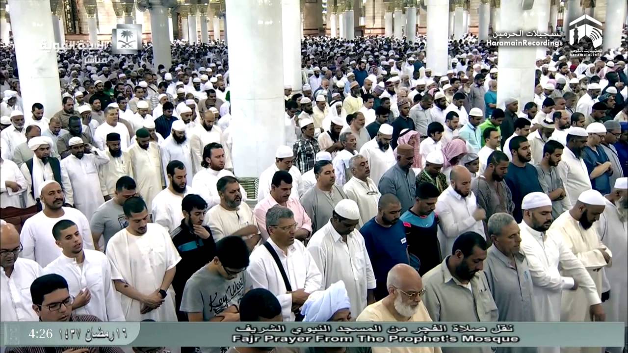 16th Ramadan 1437 Madeenah Fajr by Sheikh Thubaity