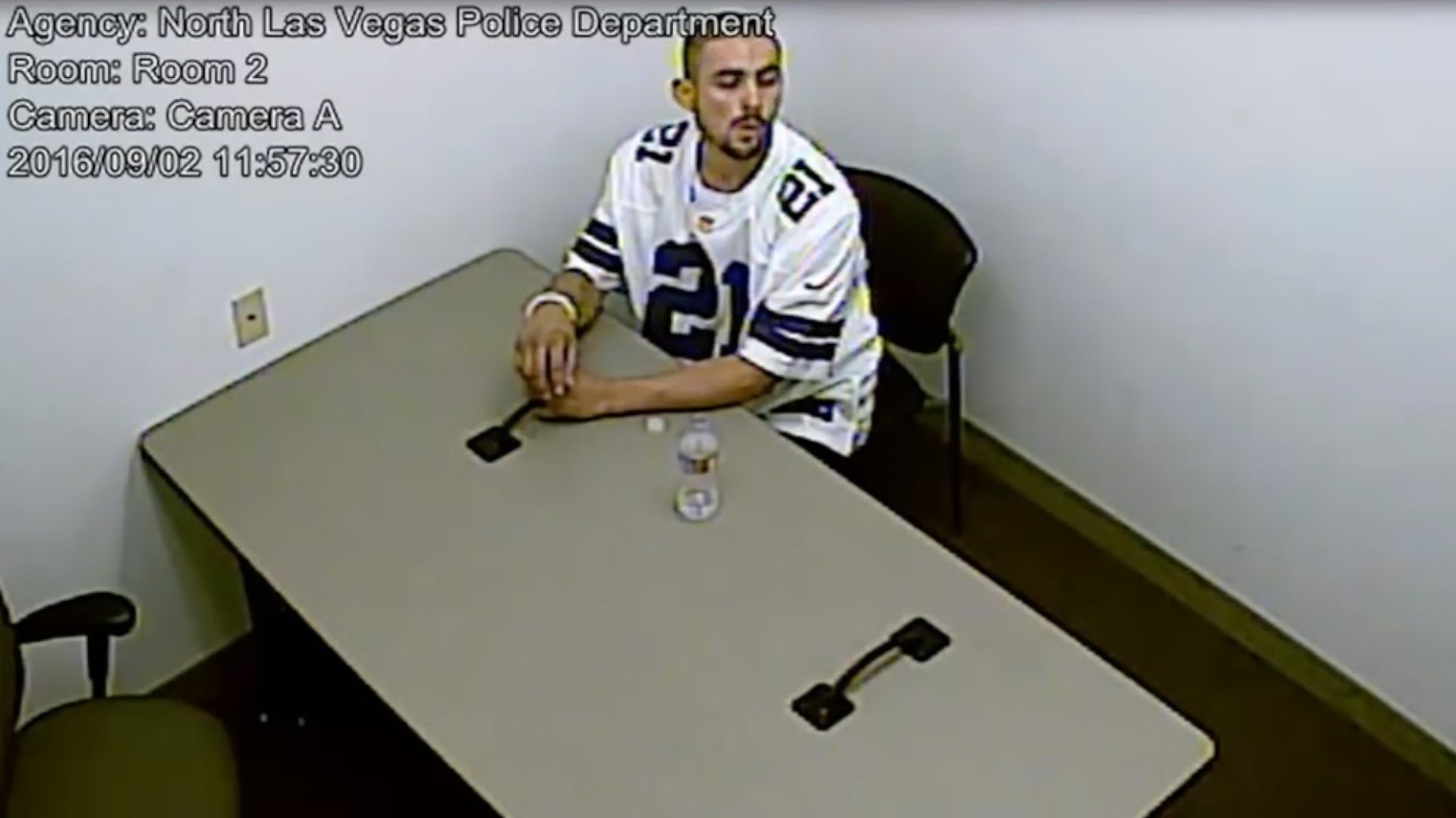 Video Shows How A Murder Suspect Effortlessly Escaped From Police Interrogation Room