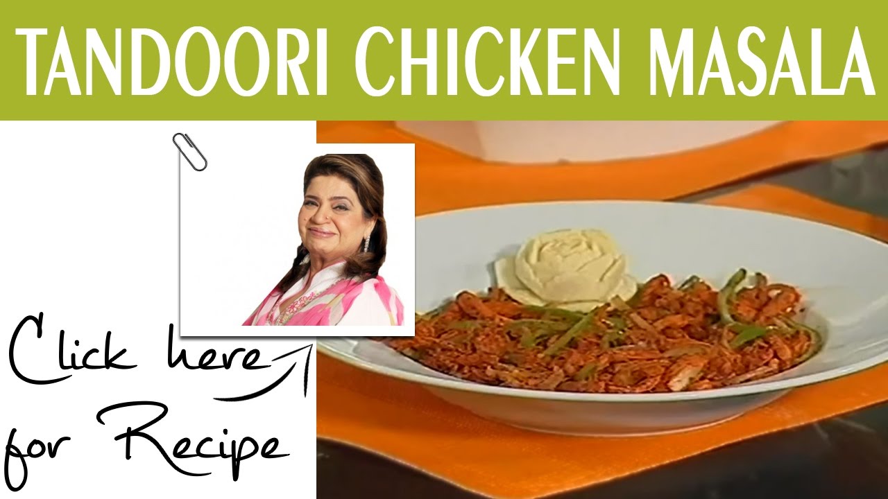 Masala Mornings Recipe Tandoori Chicken Masala by Chef Shireen Anwar Masala TV 4 October 2016