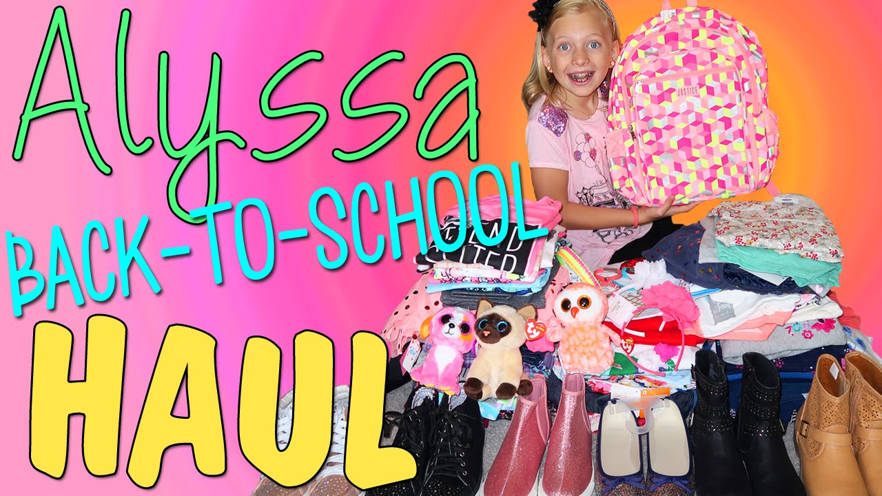 HUGE GIRLS BACK TO SCHOOL CLOTHING HAUL