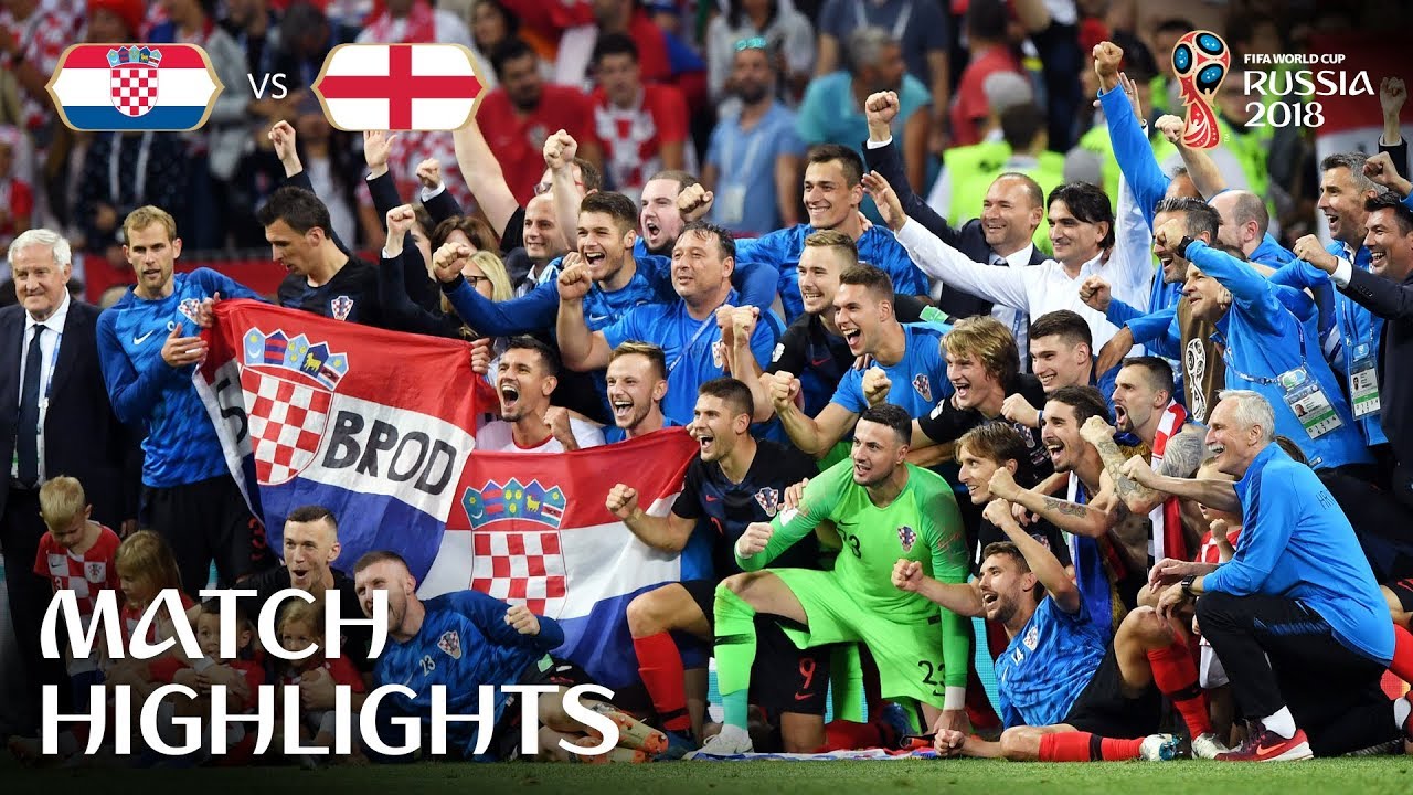 Croatia v England - 2018 FIFA World Cup Russia™ - Match 62