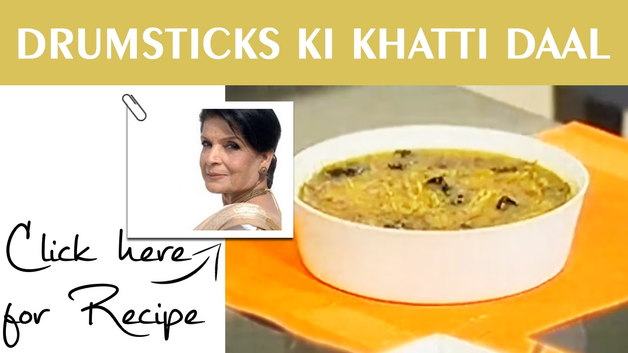 Handi Recipe Drumsticks Ki Khatti Daal by Chef Zubaida Tariq Masala TV 20 July 2016