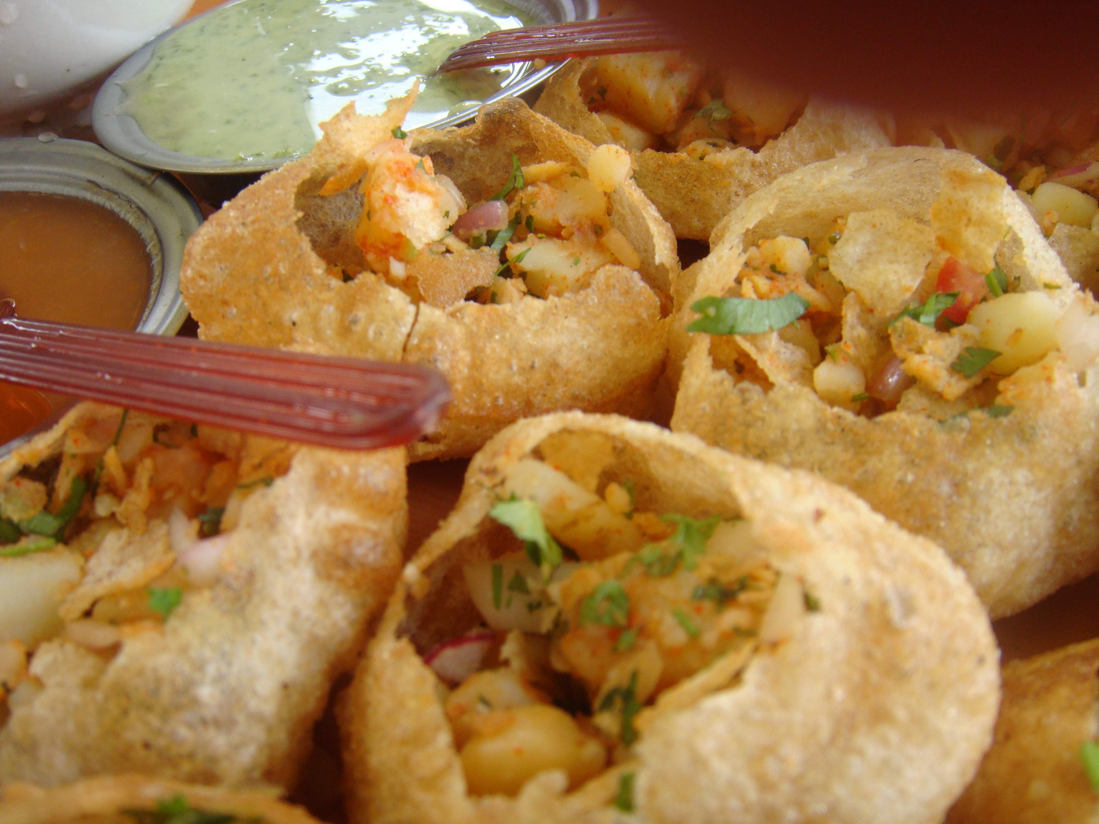 Gol Gappea (puri for pani puri)