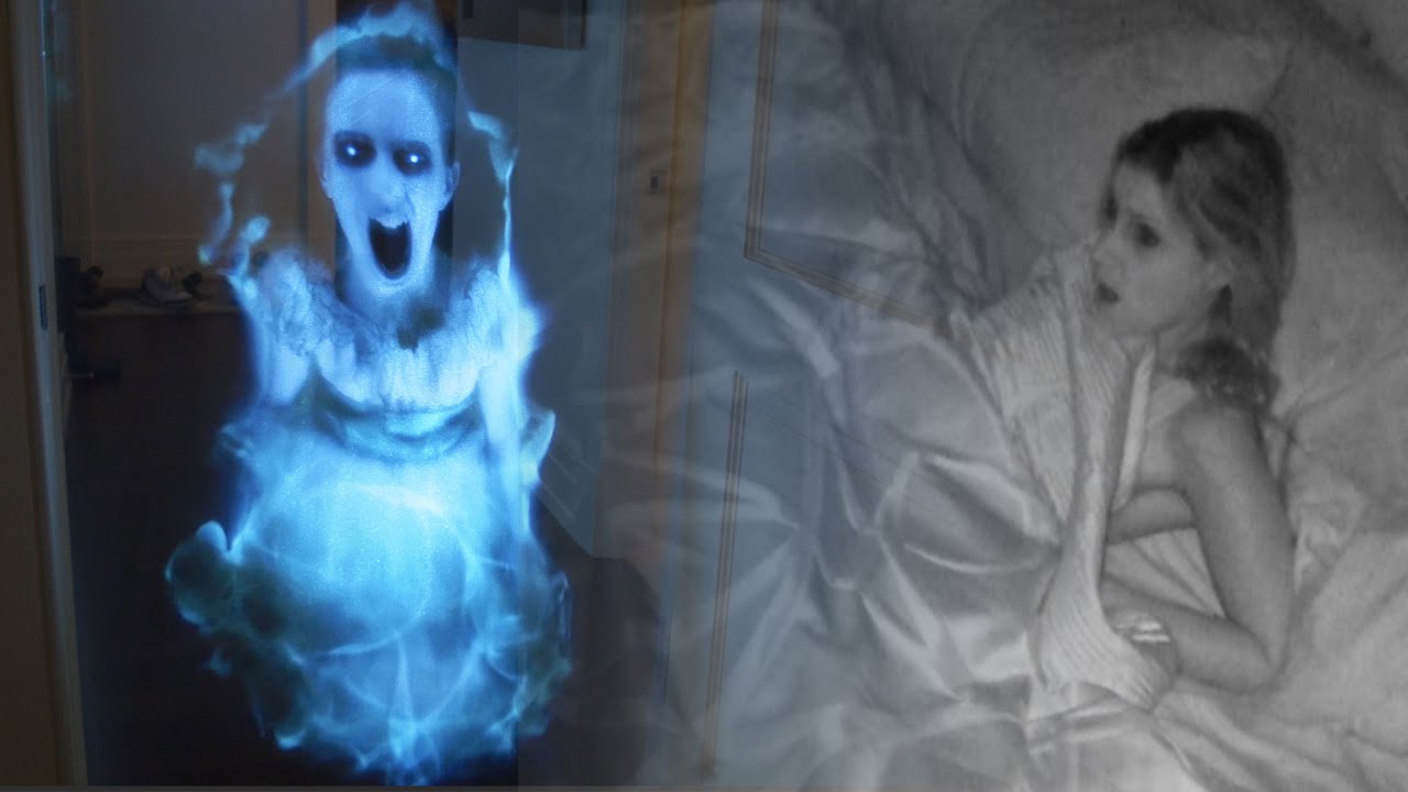 EPIC HOLOGRAM GHOST PRANK!!!!