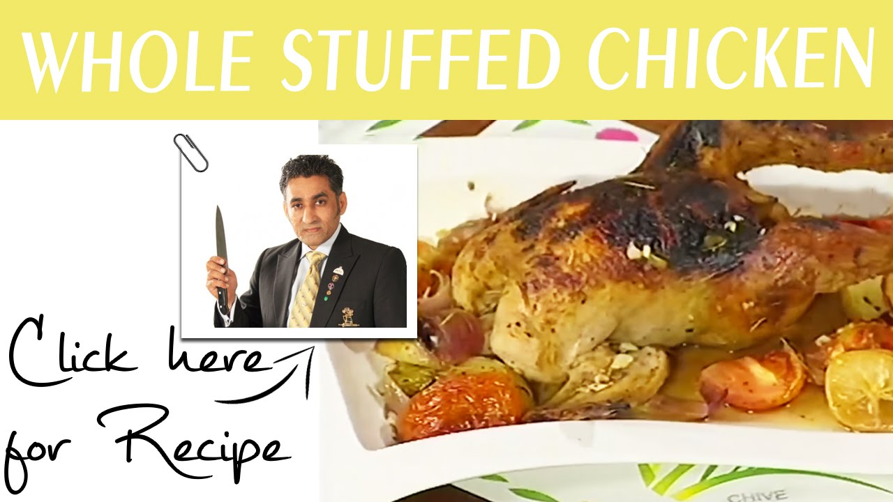Chaska Pakany Ka Recipe Whole Stuffed Chicken by Chef Tahir Chaudhry Masala TV 10 Sept 2016