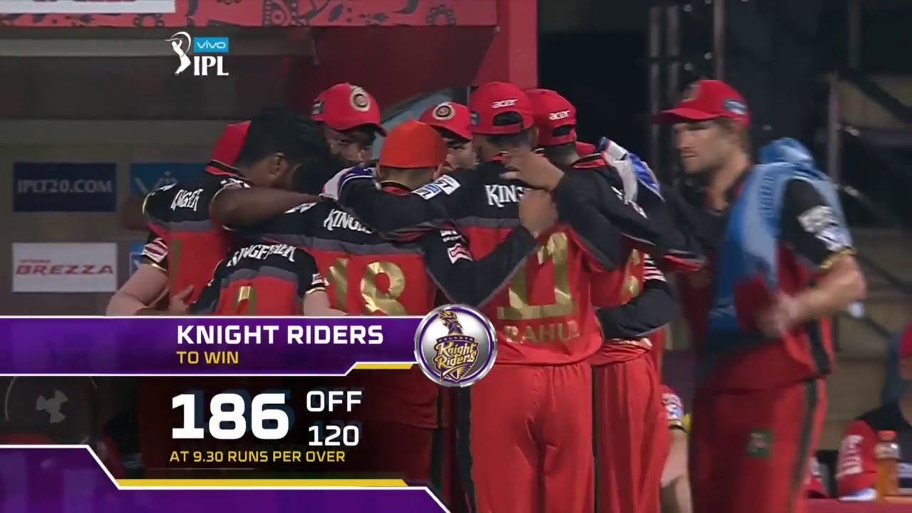 IPL Match 30  RCB vs KKR – Royal Challengers Bangalore vs Kolkata Knight Riders Highlights