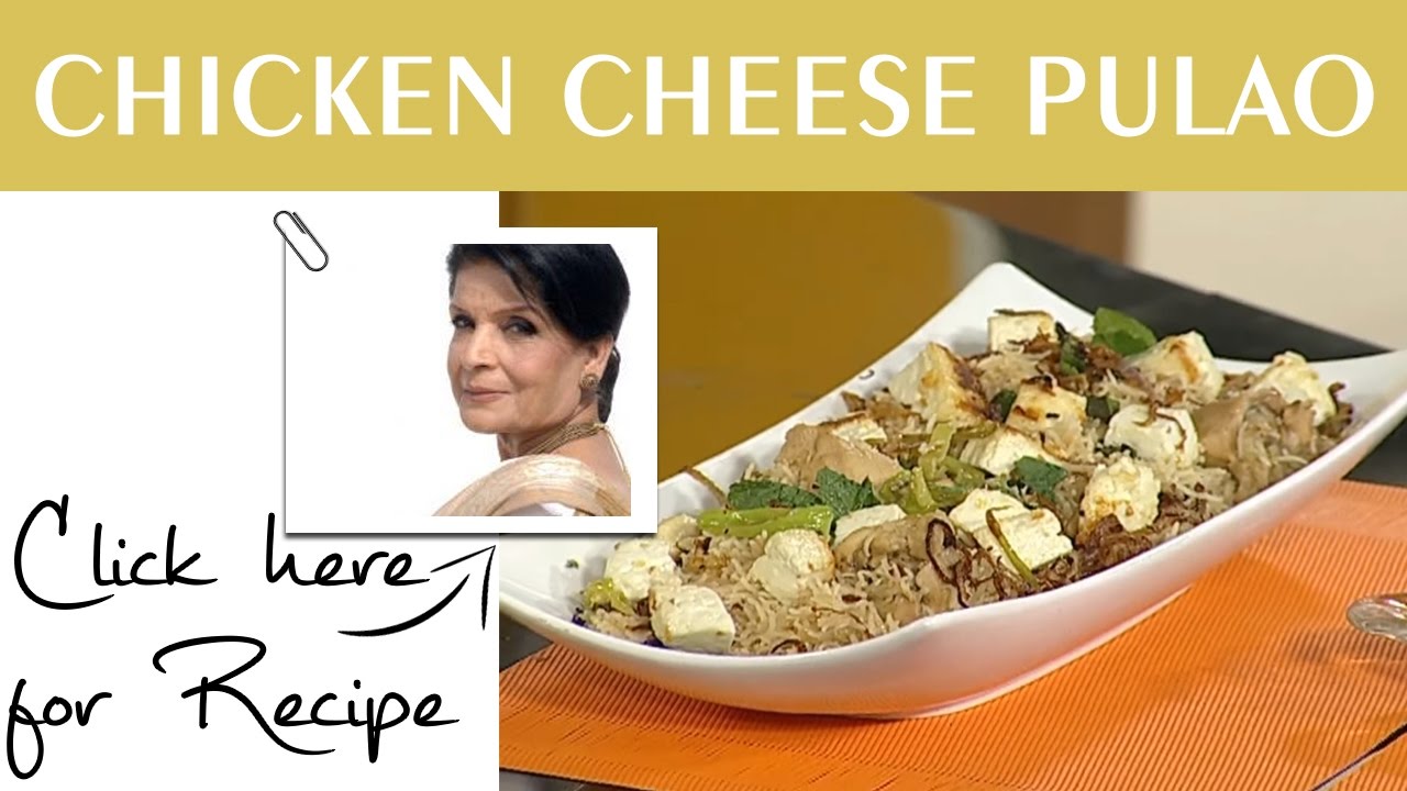 Handi Recipe Chicken Cheese Pulao by Chef Zubaida Tariq Masala TV 18 October 2016