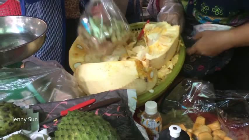 Asian Street Food, Natural Living In Cambodian Market, Village Food Compilation