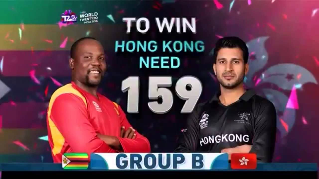 ICC World Twenty20 2016 - Zimbabwe vs Hong Kong Highlights 2016