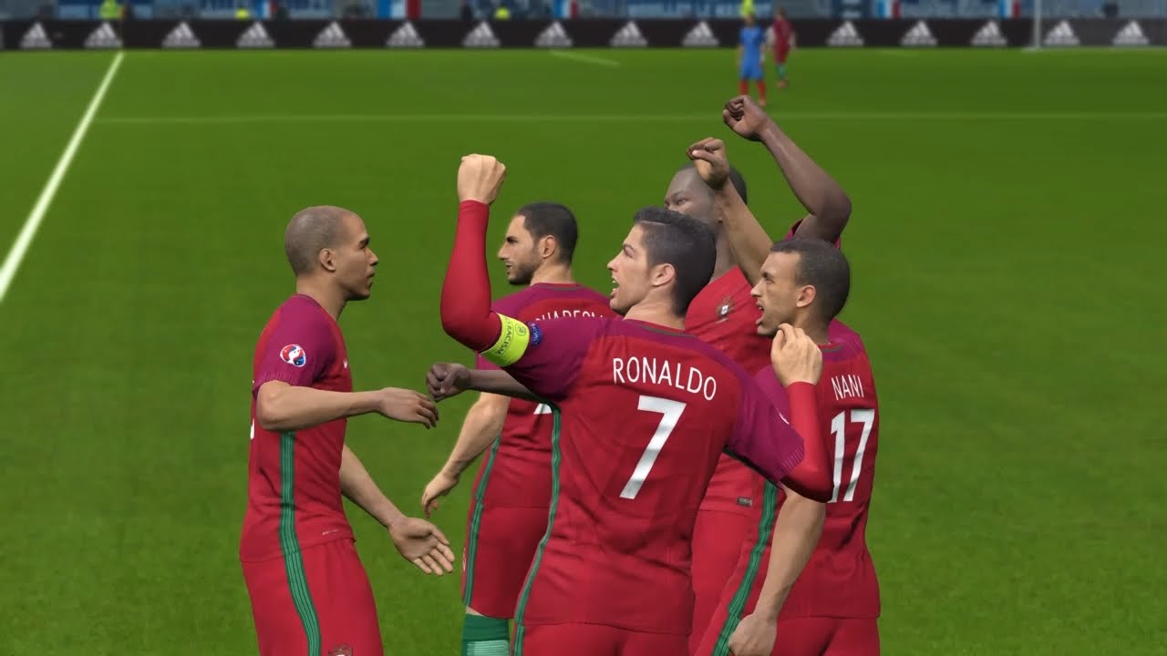 PES 2016 UEFA Euro 2016 Final (Portugal vs France