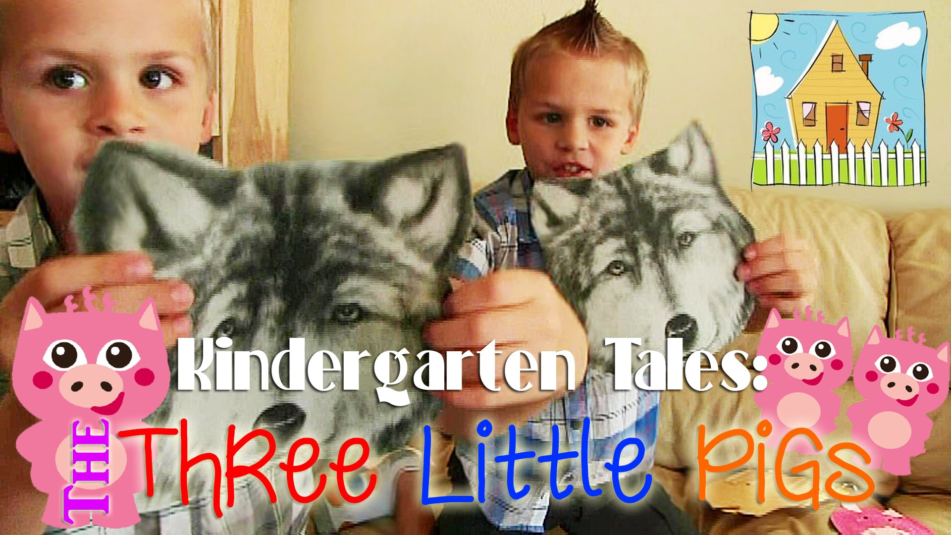 The Three Little Pigs || Kindergarten Tales